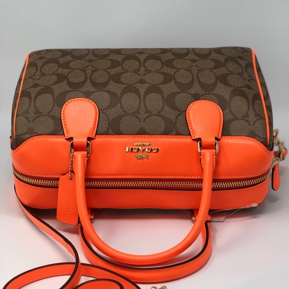 NWT Coach Neon Large Bennett handbag super rare - Picture 4 of 7